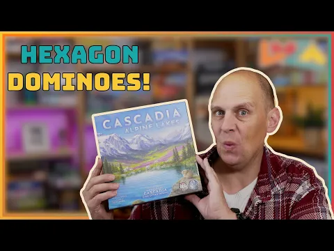 Cascadia: Alpine Lakes — hexagon dominoes that let you build up! (SPIEL Essen 2026)