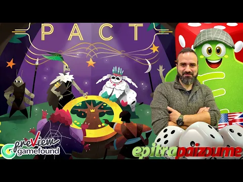Pact - Crowdfunding Preview (How to Play & Review) (EN) | Epitrapaizoume