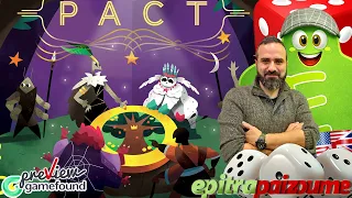 Pact - Crowdfunding Preview (How to Play & Review) (EN) | Epitrapaizoume