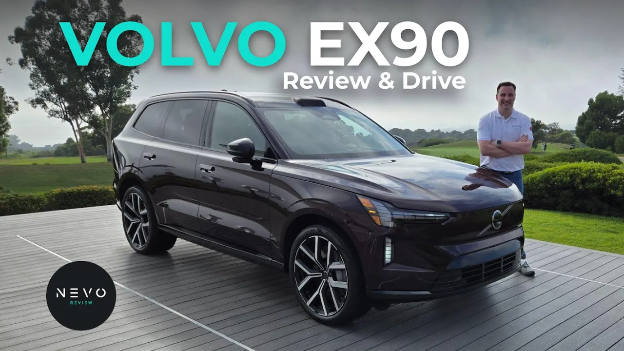 Volvo EX90 Detailed Review & Drive - Lots of People Waiting for This!