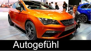 Seat Leon Cupra 300 REVIEW hatch vs estate Colour and trim Special - Autogefühl
