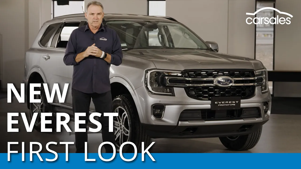 FIRST LOOK: New Ford Everest toughens up @carsales.com.au