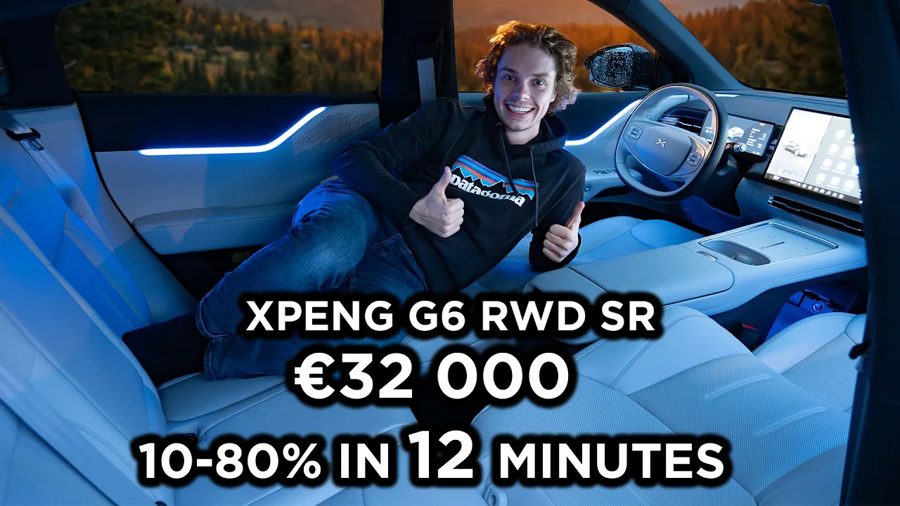 XPENG G6 RWD Standard Range Is Affordable, Insanely Fast Charging, And Luxurious