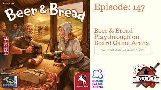 Beer & Bread Board Game Playthrough on Board Game Arena