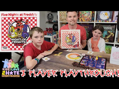 Playthrough of Five Nights At Freddy's: Night Of Frights! Game | @FunkoGamesOfficial Kidz of L2H