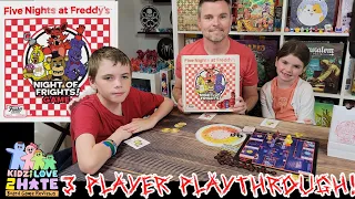 Playthrough of Five Nights At Freddy's: Night Of Frights! Game | @FunkoGamesOfficial Kidz of L2H