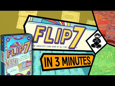 Flip7 - How to Play in 3 minutes - BoardgameNinja Rules Explainer