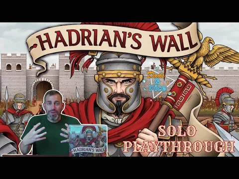 HADRIANS WALL | Solo Playthrough | Garphill Games