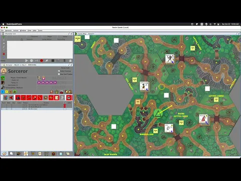 Sorceror solo playthrough - Magic Realm by Richard Hamblen, Avalon Hill's 1979 fantasy wargame