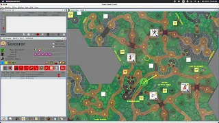 Sorceror solo playthrough - Magic Realm by Richard Hamblen, Avalon Hill's 1979 fantasy wargame