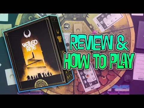 Veiled Fate Review & How to Play! | How often do you get to manipulate demigods?!