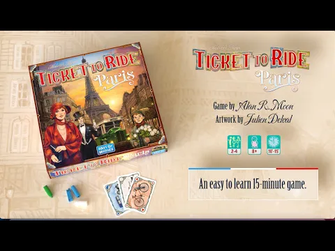 Ticket to Ride Paris: watch the trailer!