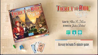 Ticket to Ride Paris: watch the trailer!