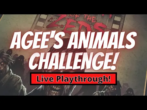 Dawn of the Zeds Solo: A Horse, Dog, & Ape Walk Into A Lab... (Patron Challenge! - EPIC Solo Rules)