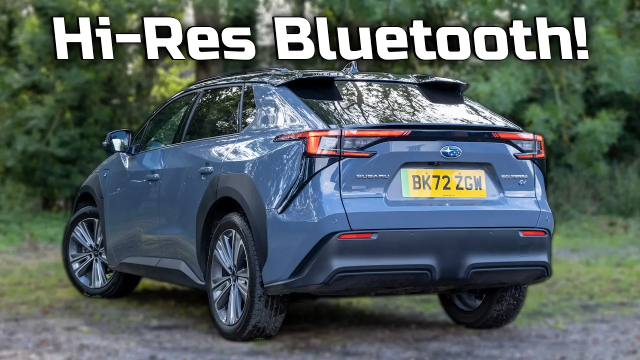 Subaru Solterra audio review: Harman Kardon & LDAC!