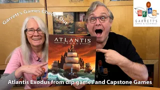 Garrett's Games Reviews Atlantis Exodus from dlp games and Capstone Games
