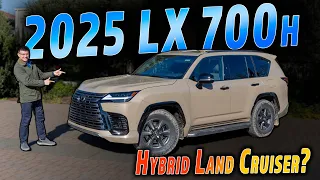 2025 Lexus LX 700h Review | The Lexus Flagship SUV Goes Hybrid And More Rugged At The Same Time
