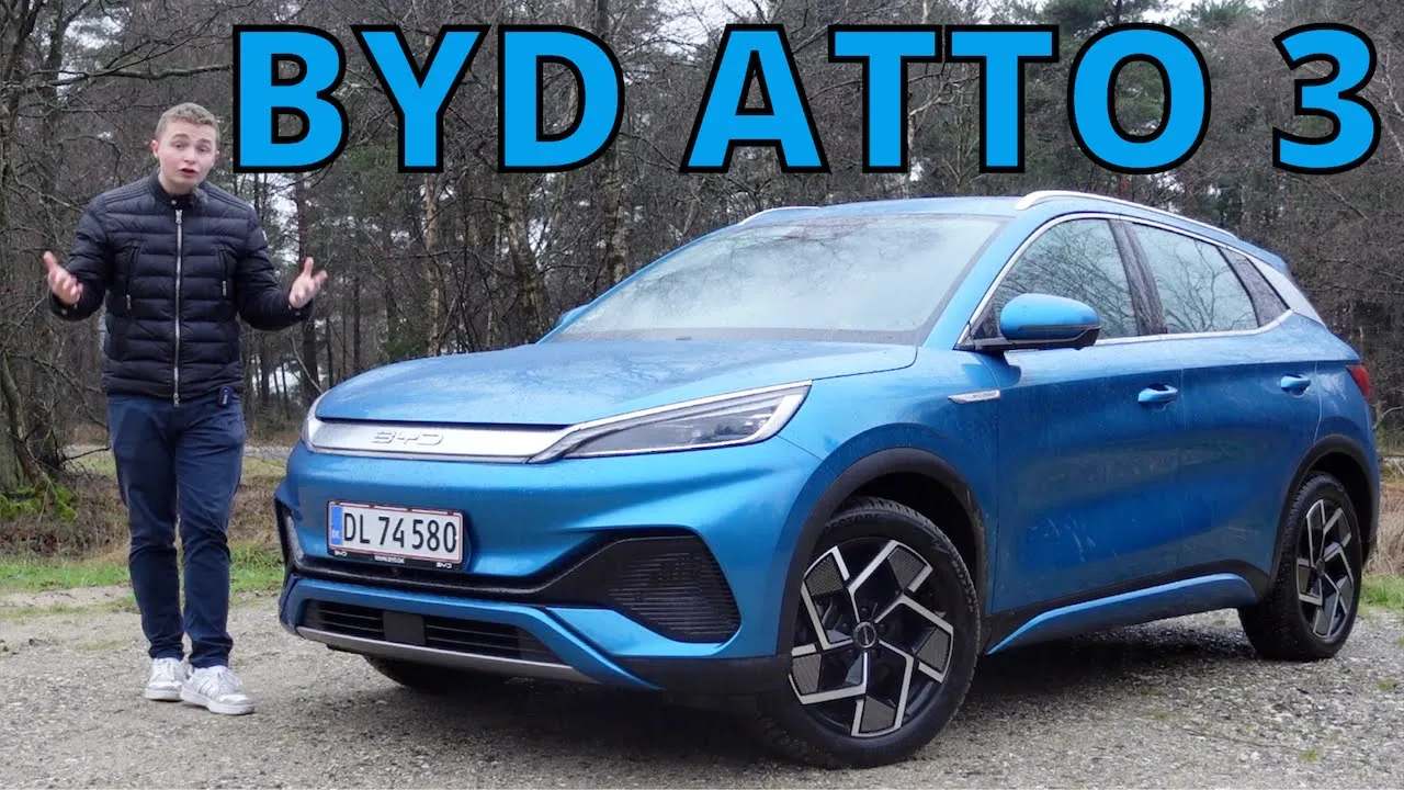 Bør DU overveje denne BILLIGE kinesiske elbil...? BYD ATTO 3 TEST
