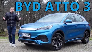 Bør DU overveje denne BILLIGE kinesiske elbil...? BYD ATTO 3 TEST