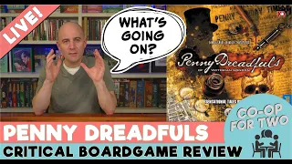 Penny Dreadfuls of Victorian London: A Deep Dive Critical Boardgame Review
