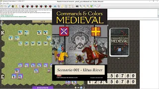 Commands & Colors: Medieval - 001 Utus River