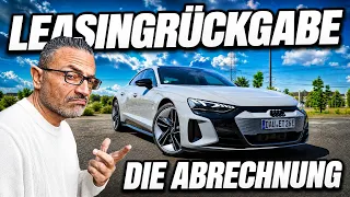 Leasing-Nachzahlung: Audi e-tron GT Abrechnung.
