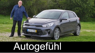 Kia Rio FULL REVIEW test driven 1.0 T-GDI 120 hp Platinum all-new neu 2017/2018 - Autogefühl
