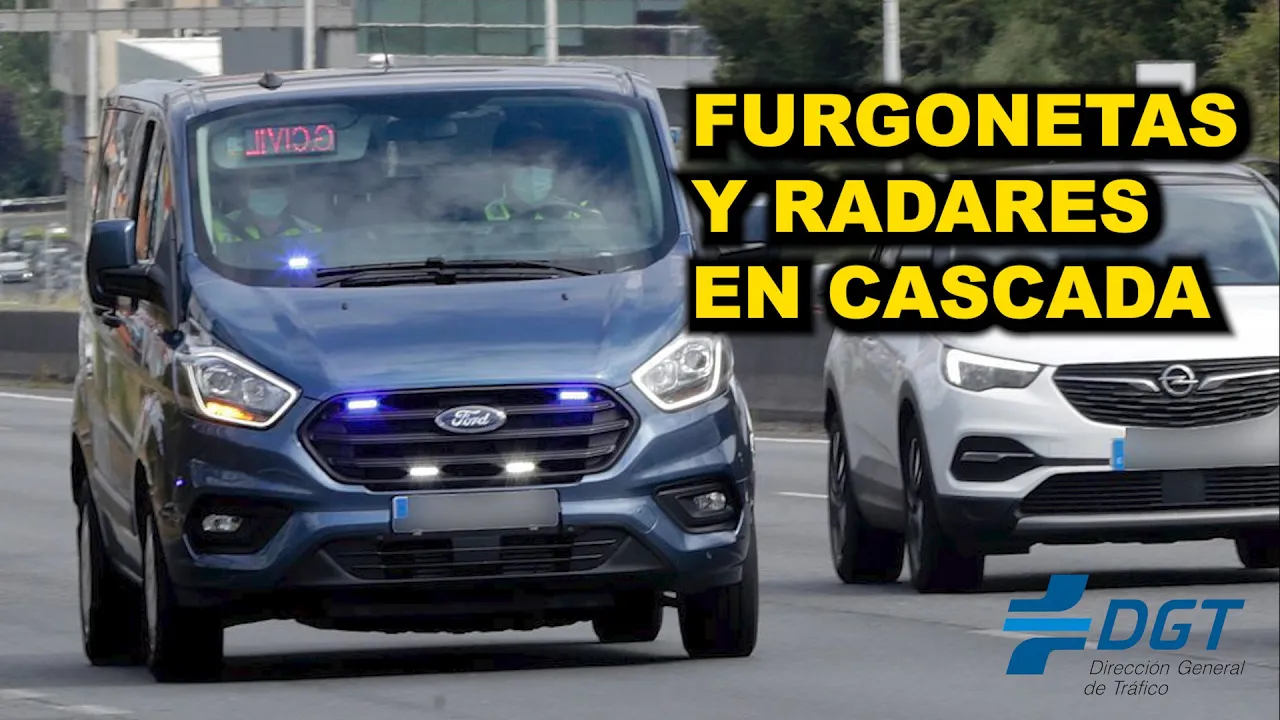 ATENCIÓN a FURGONETAS OCULTAS y RADARES EN CASCADA de la DGT - Lo que tienes que saber