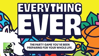 Everything Ever - another great party game that works surprisingly well for 2!
