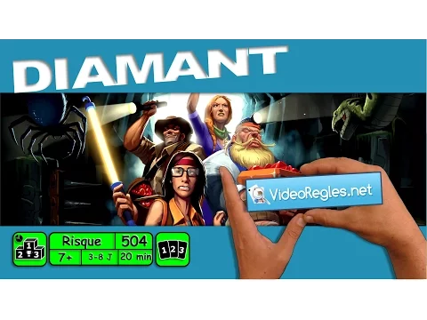 Vidéorègle Jeu de Société " DIAMANT " nouvelle édition par Yahndrev (#504)