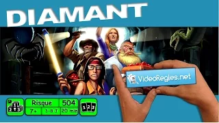 Vidéorègle Jeu de Société " DIAMANT " nouvelle édition par Yahndrev (#504)