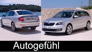 Skoda Octavia new MY 2017 Exterior/Interior Limousine/Hatch & Combi/Estate