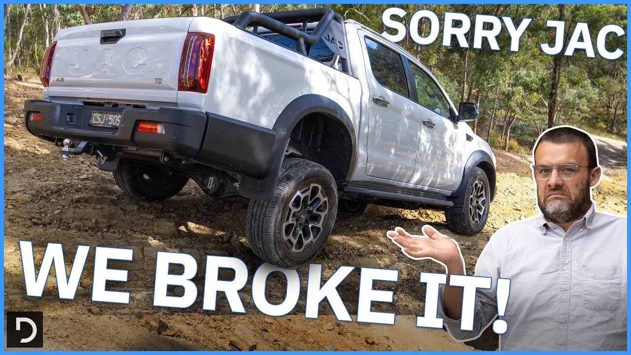 2025 JAC T9 Tested Off-Road To Breaking point
