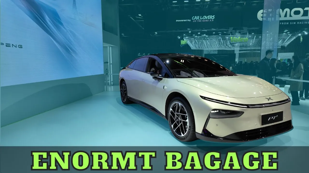Xpeng P7+ är enorm och mycket bättre, men... | Paris Auto Show