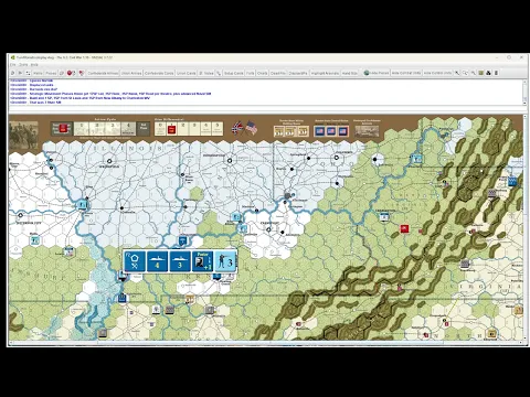 The U. S. Civil War - Turn 6 - Union Marches in TM and West, Losing in the East?