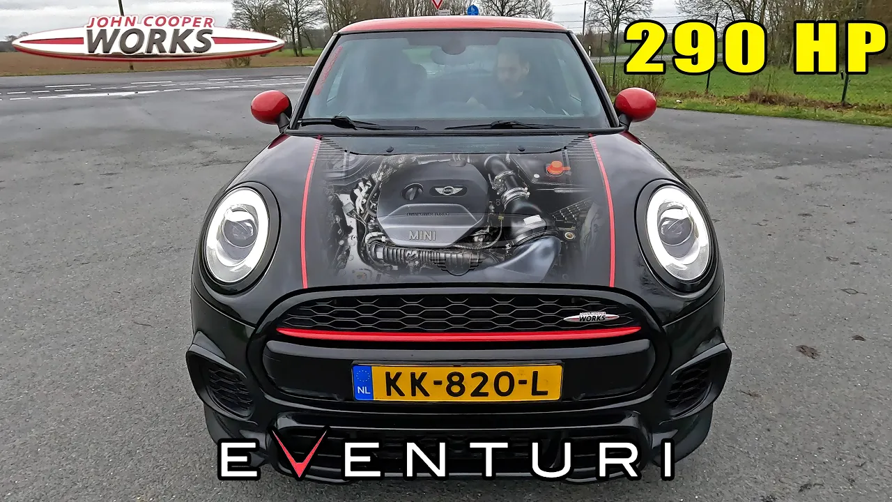 290HP MINI JCW | PRO Exhaust & @Eventuri INTAKE Sound & Acceleration