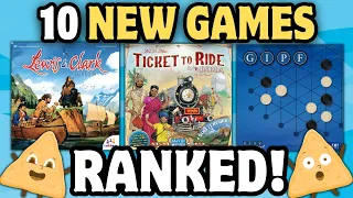 Ticket to Ride Maps! (Ranking Ten New BGA Games!)