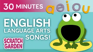 English Language Arts Songs! | Learning Songs Collection | Scratch Garden