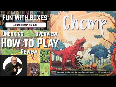 Chomp | Board Game | All Play | Unboxing, Overview & How to Play | It's the Age of Dinosaurs!