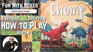 Chomp | Board Game | All Play | Unboxing, Overview & How to Play | It's the Age of Dinosaurs!
