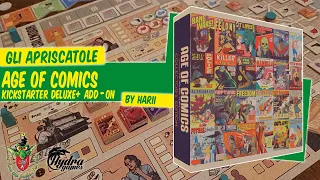 Age of Comics ed. Deluxe Kickstarter + add-on unboxing [Gli Apriscatole]
