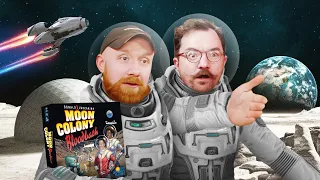 Let's Play MOON COLONY BLOODBATH | Board Game Club