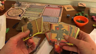 Geek Gamers demos and discusses d100 Dungeon mapping game 