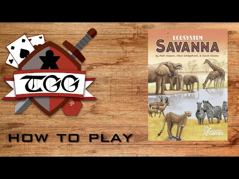 How to Play Ecosystem Savanna Card Game
