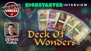 Deck of Wonders Solo TCG Kickstarter Interview with Creator Dennis Furia