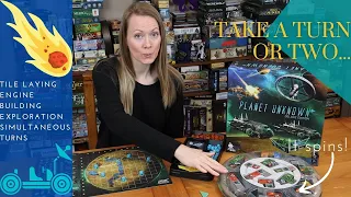 Explore PLANET UNKNOWN! Check Out this Tile-Laying, Engine-Building Exploration Game