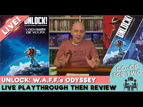 Unlock! W.A.F.F.'s ODYSSEY (Extraordinary Adventures) - Live Play then Review