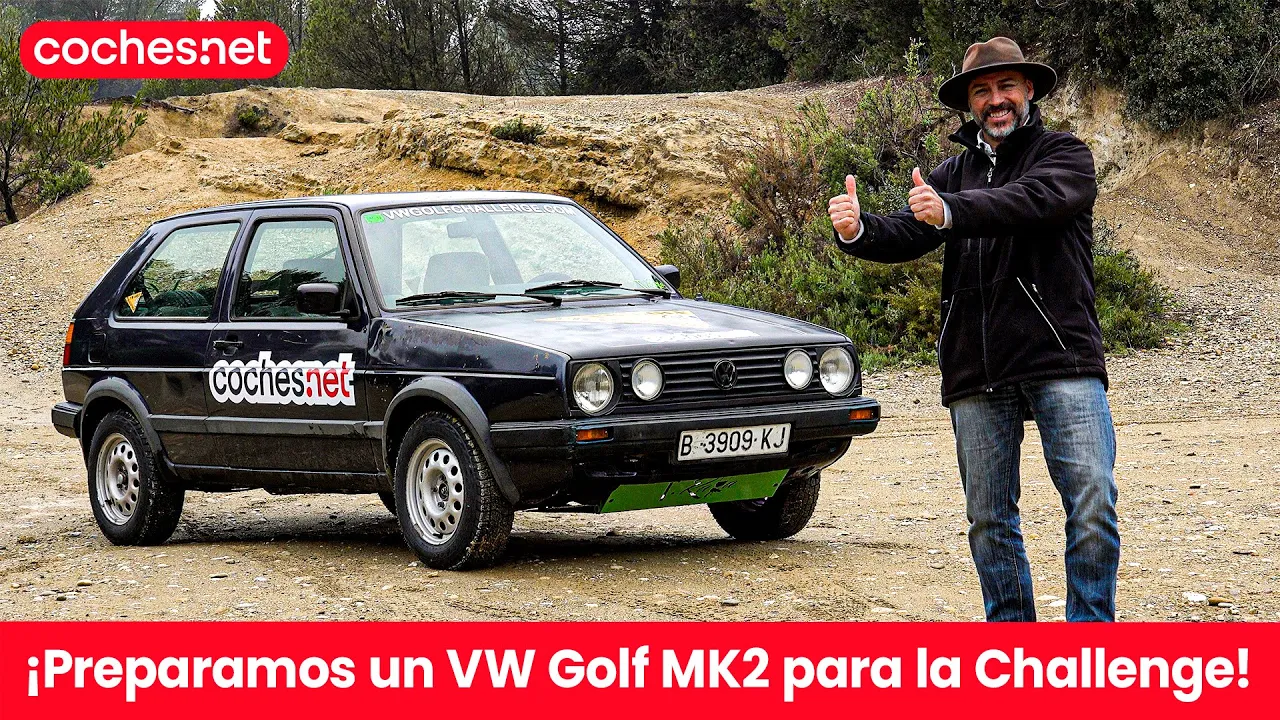 Volkswagen Golf MK2: Preparación para la Challenge | Prueba / Test / Review en español | coches.net
