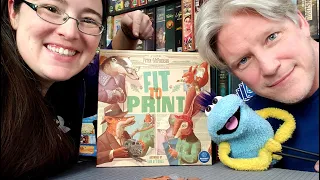 All the Games with Steph: Fit to Print