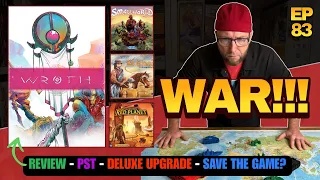 Ep 83 Wroth Review | Deluxe Games | Play Shelf Trade | Save One Game From Each Year